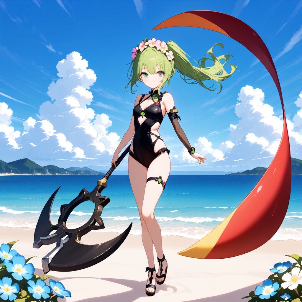 空のネモフィラ・ドレス