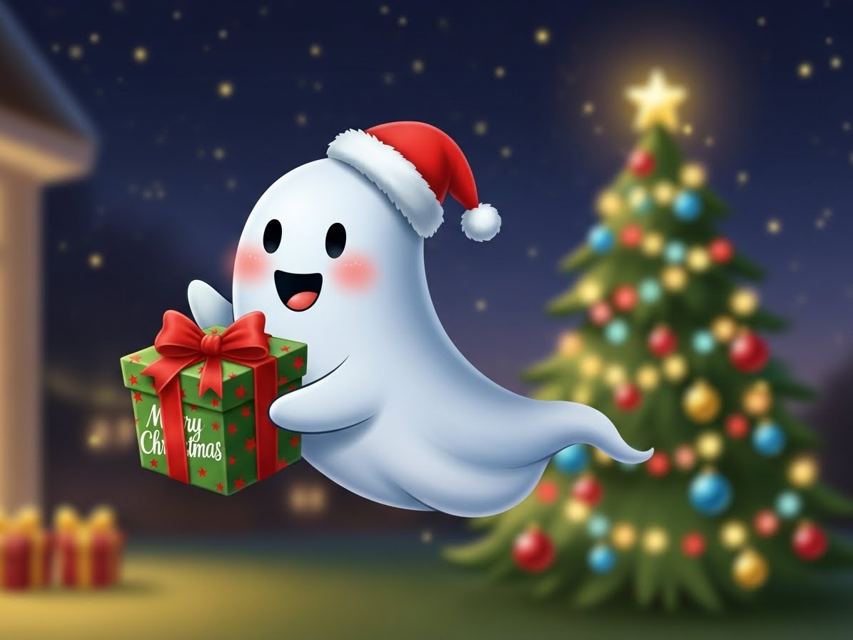 クリスマスプレゼントを届けて回るお化けさん達 | の人気AIイラスト・グラビア