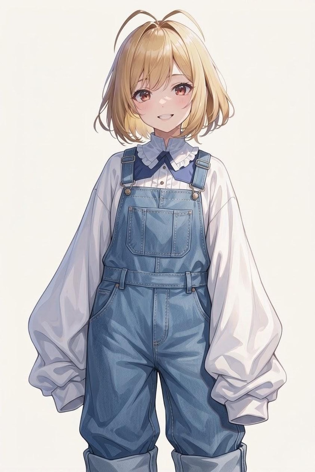 ブカブカ袖の3人