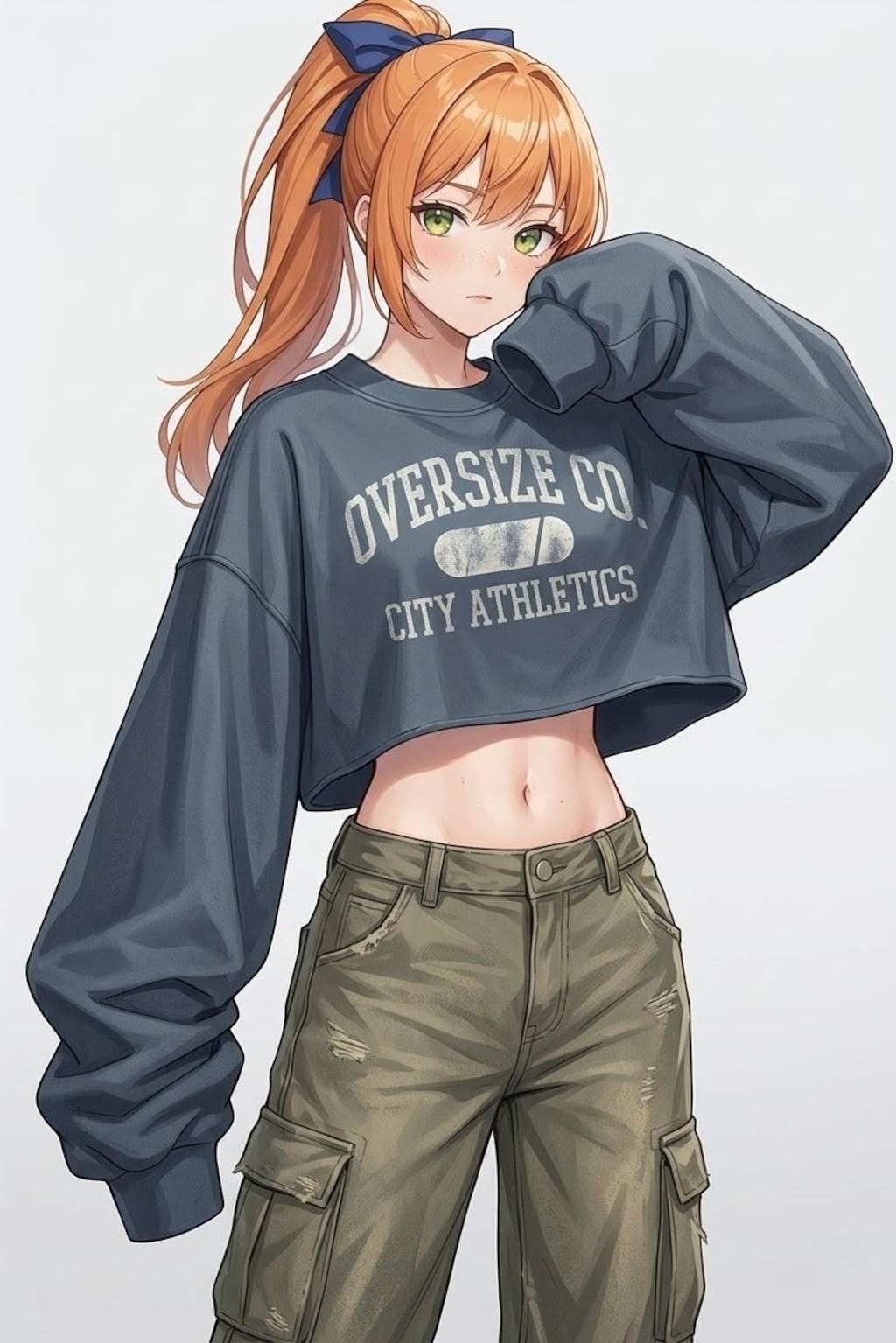 ブカブカ袖の3人