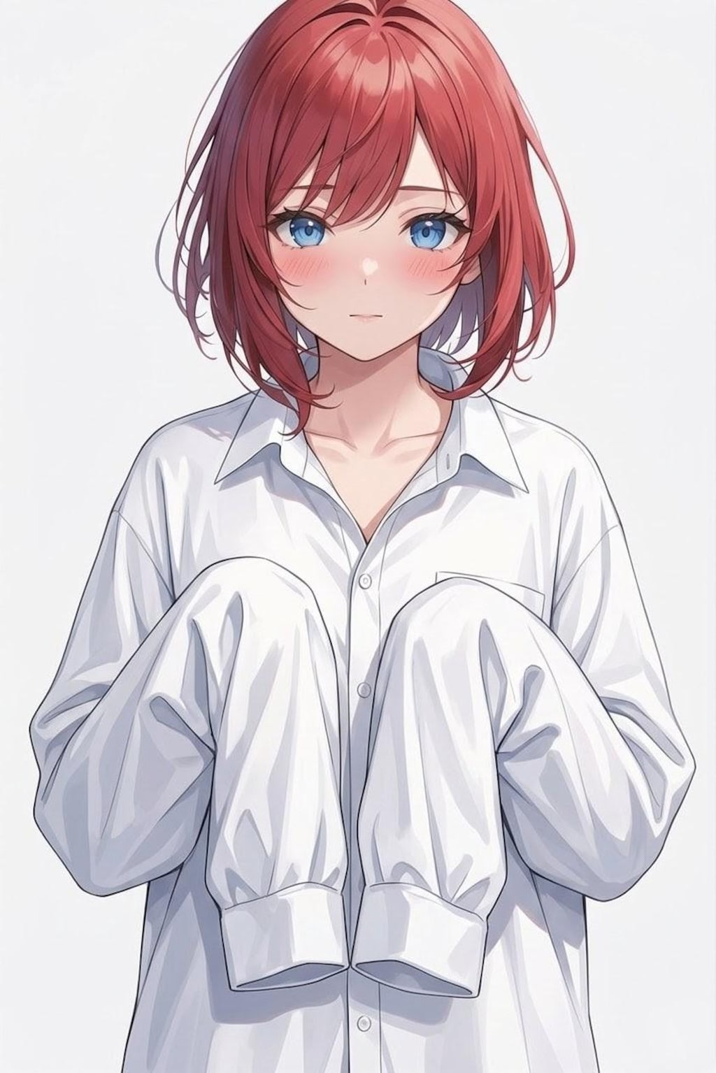 ブカブカ袖の3人