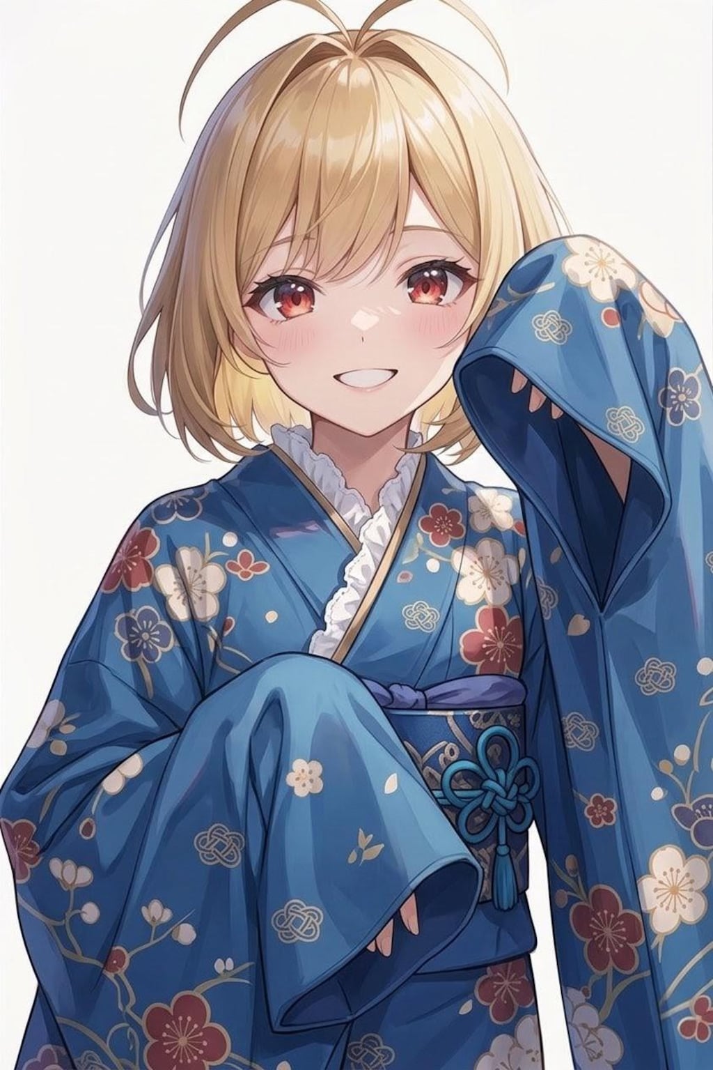 ブカブカ袖の3人