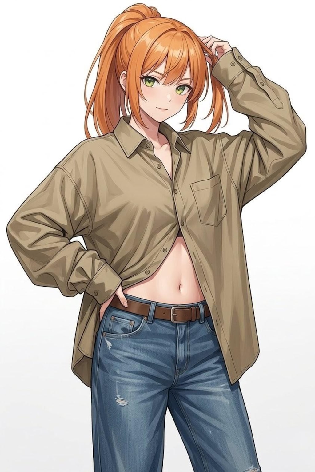 ブカブカ袖の3人