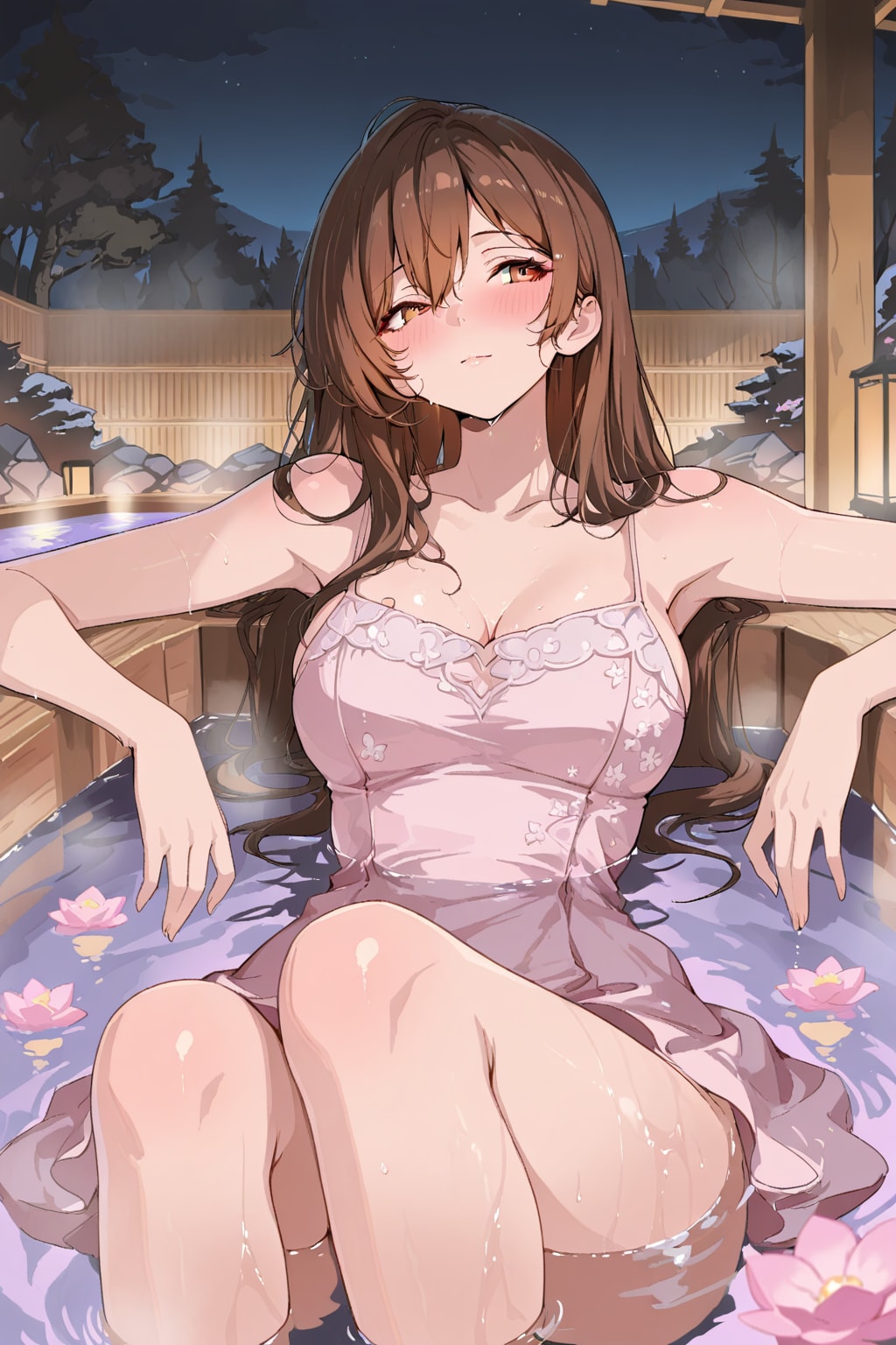 温泉でリフレッシュ