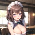 カフェデートシリーズのメイドさん 3枚目