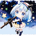 9月9日はチルノ⑨の日：SDXL版:2/3--[9枚] 2枚目