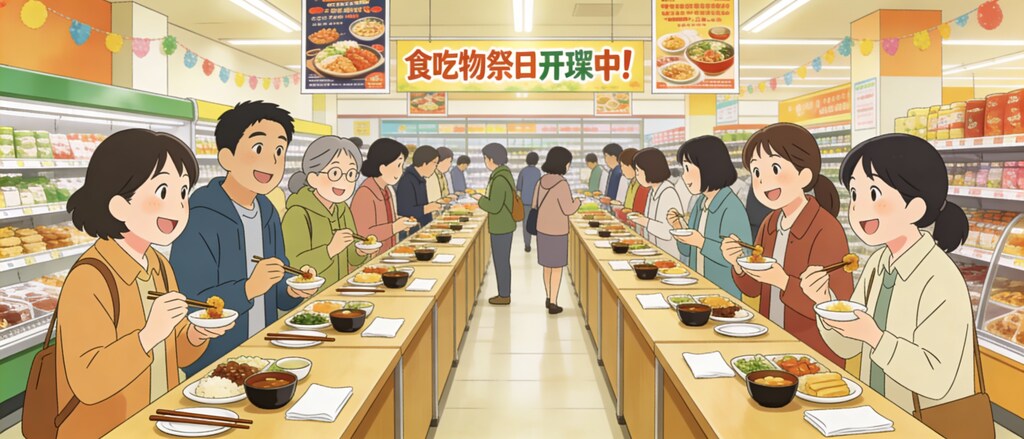 試食コーナ（定食）