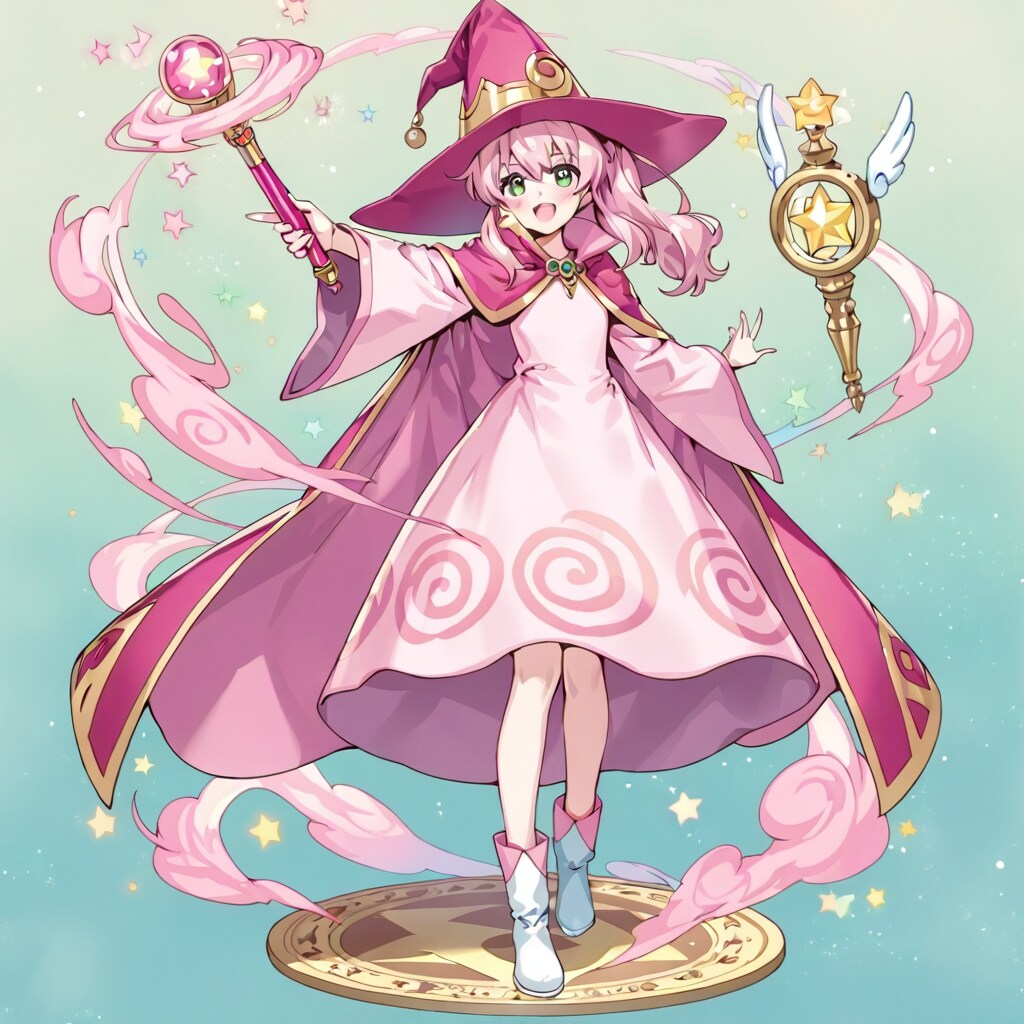 ピンクの魔法使い🩷