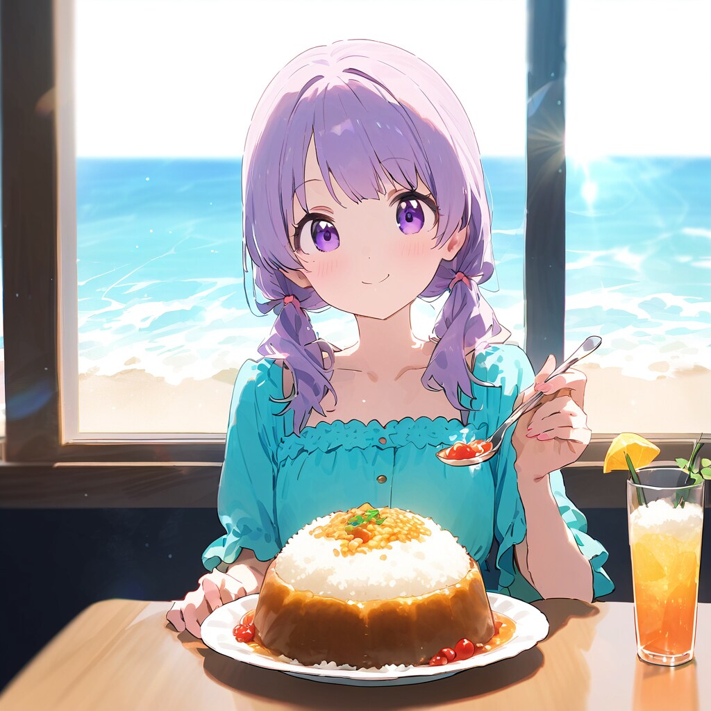 海の見えるレストラン！ | の人気AIイラスト・グラビア