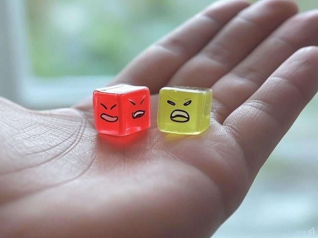 キュービィロップのケンカ