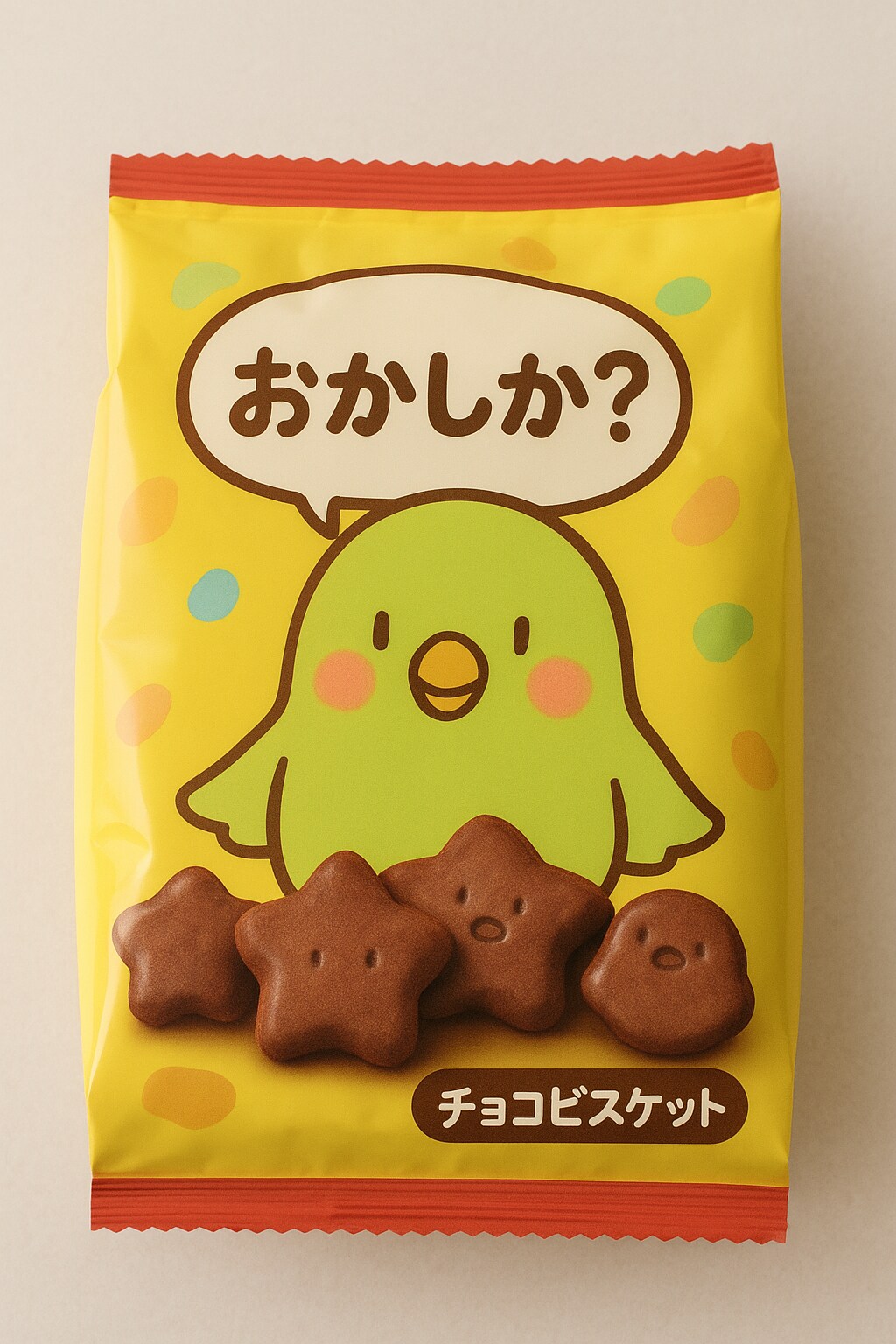 喋るインコのチョコビスケット