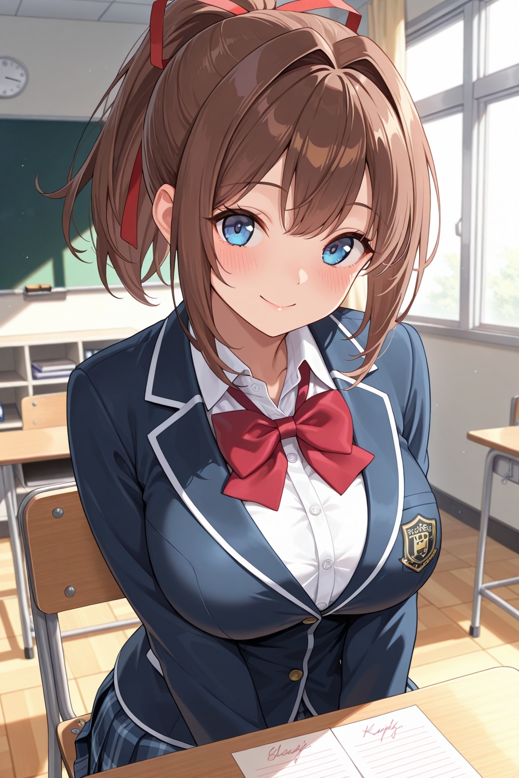 【借】勉強を教えてあげてる緒兎音ちゃん