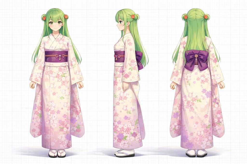 とろり溢れる、藍苺の春菓子