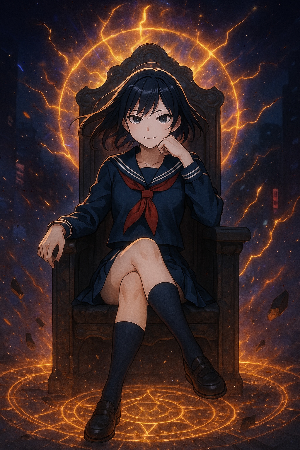 ラスボス風の女の子