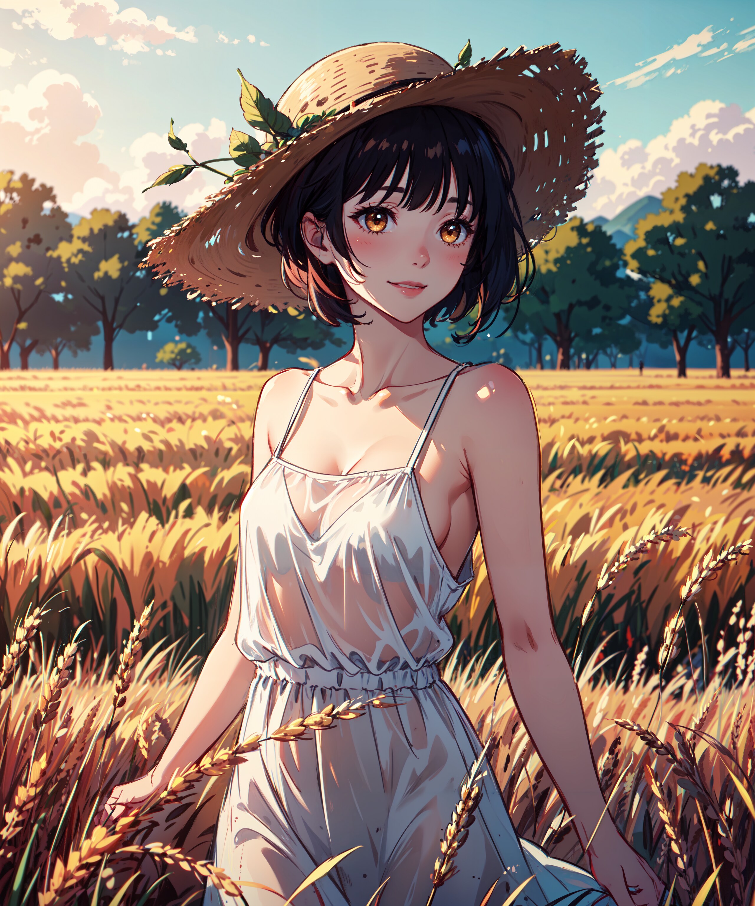 夏の麦畑