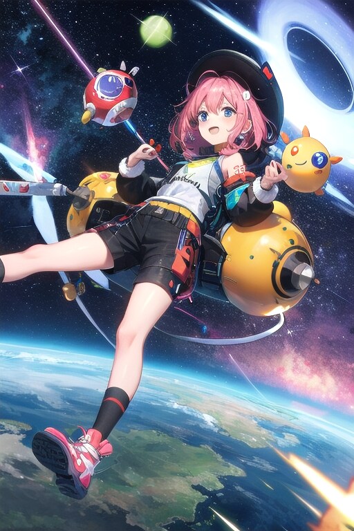 ハイパー空間パニック | の人気AIイラスト・グラビア