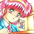 ビデオ通話中こちらを見つめるあゆみちゃん 7枚目