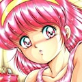 ビデオ通話中こちらを見つめるあゆみちゃん 2枚目