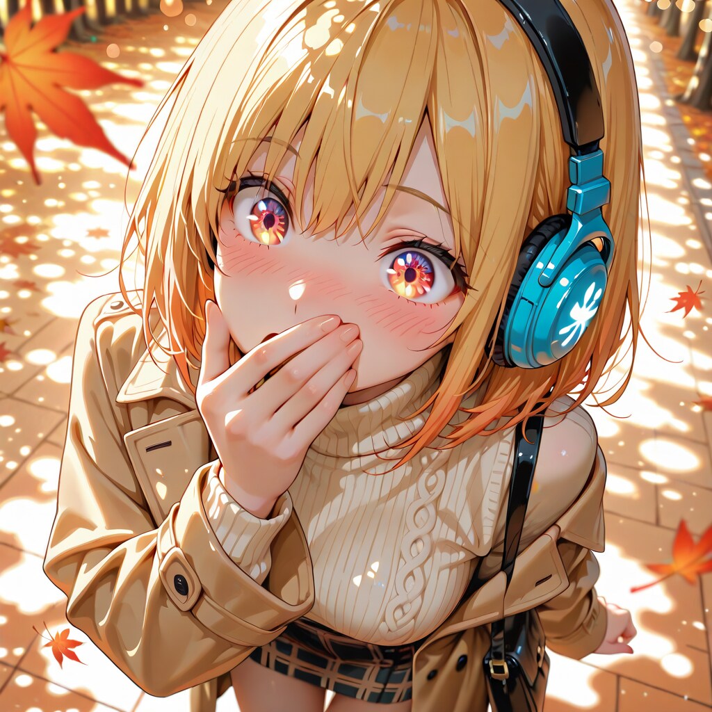 秋のLATTEちゃん。 | の人気AIイラスト・グラビア