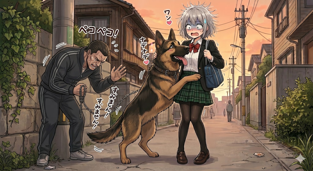 彩翔さんの歩きスマホ