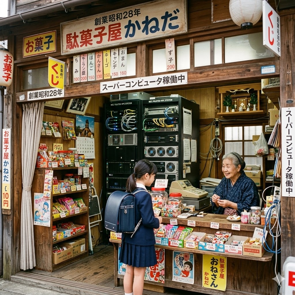 スパコン駄菓子屋 | の人気AIイラスト・グラビア