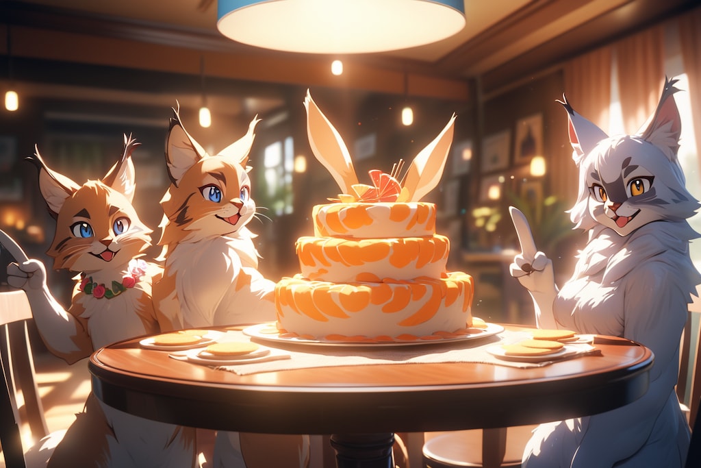 カラカルかわゆー