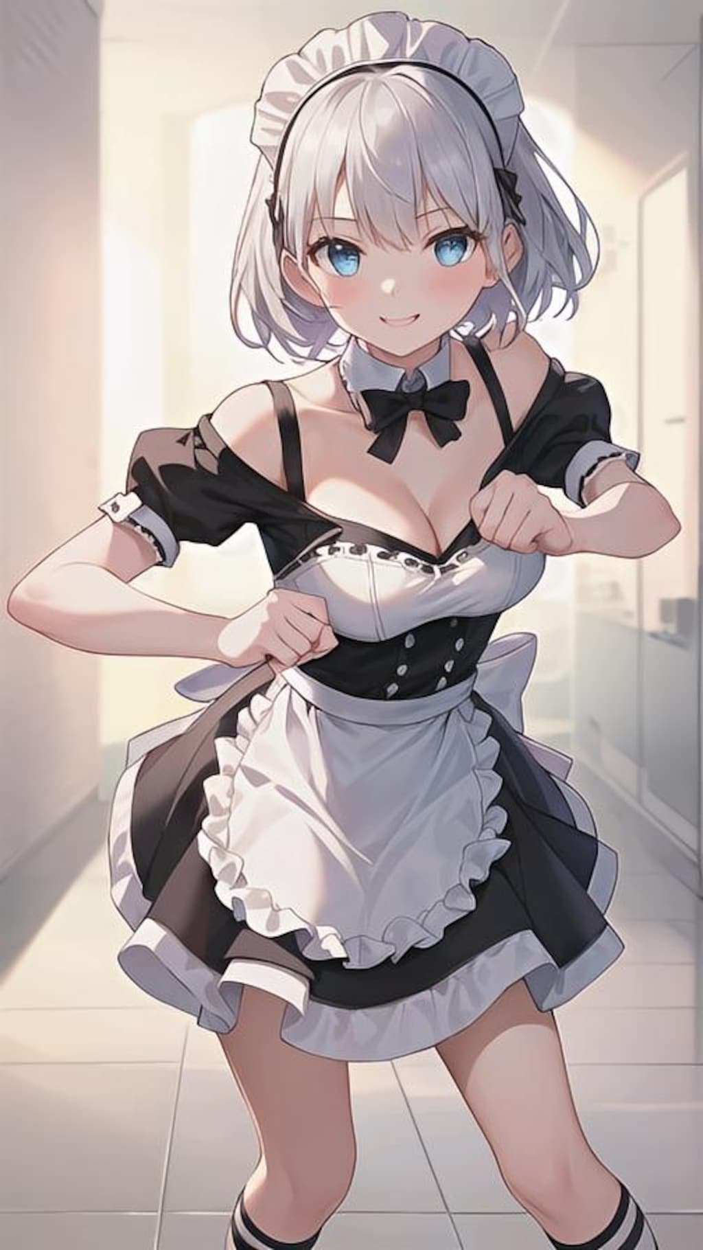 かっこいいメイドちゃん