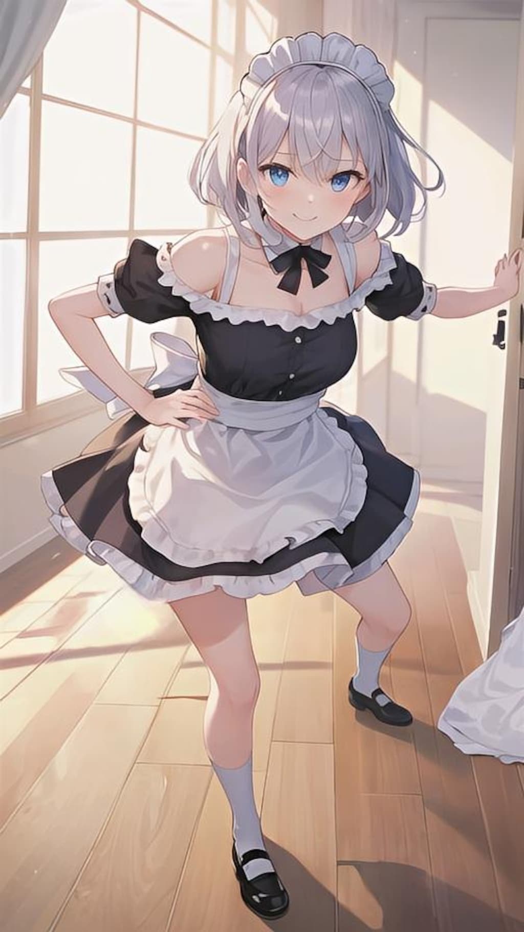 かっこいいメイドちゃん
