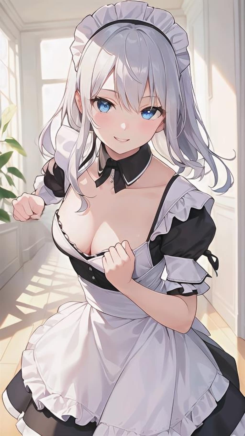 かっこいいメイドちゃん