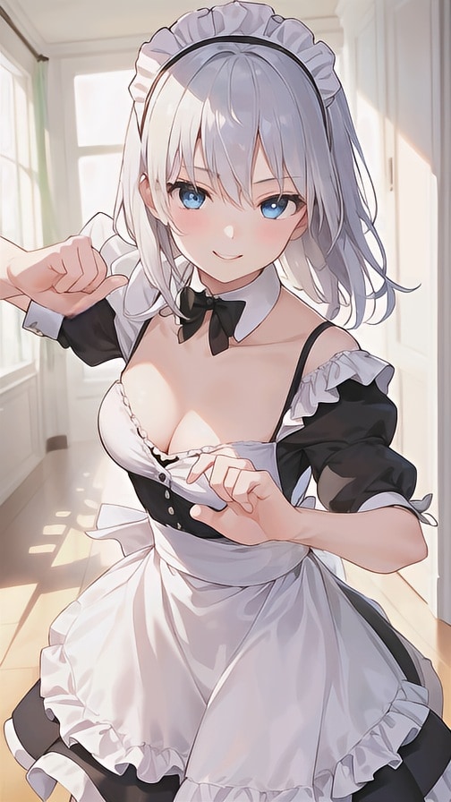 かっこいいメイドちゃん | の人気AIイラスト・グラビア