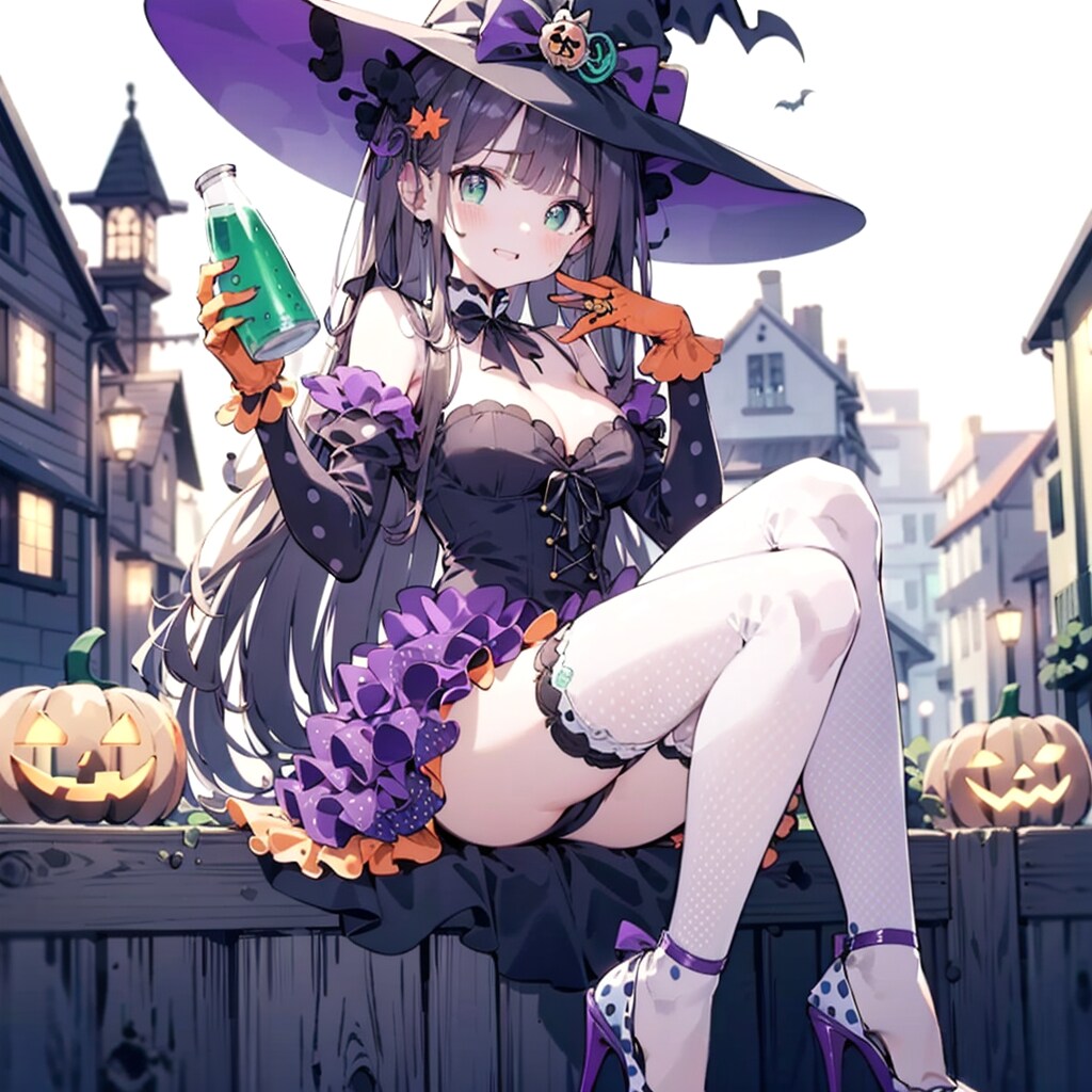 天乃のハロウィン企画作品です | の人気AIイラスト・グラビア