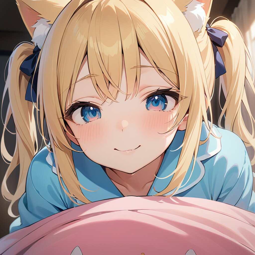 こるり「おはよう」まや「起きたぞ」こるり「」 | の人気AIイラスト・グラビア