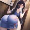 お尻(チャイナドレス) 5枚目