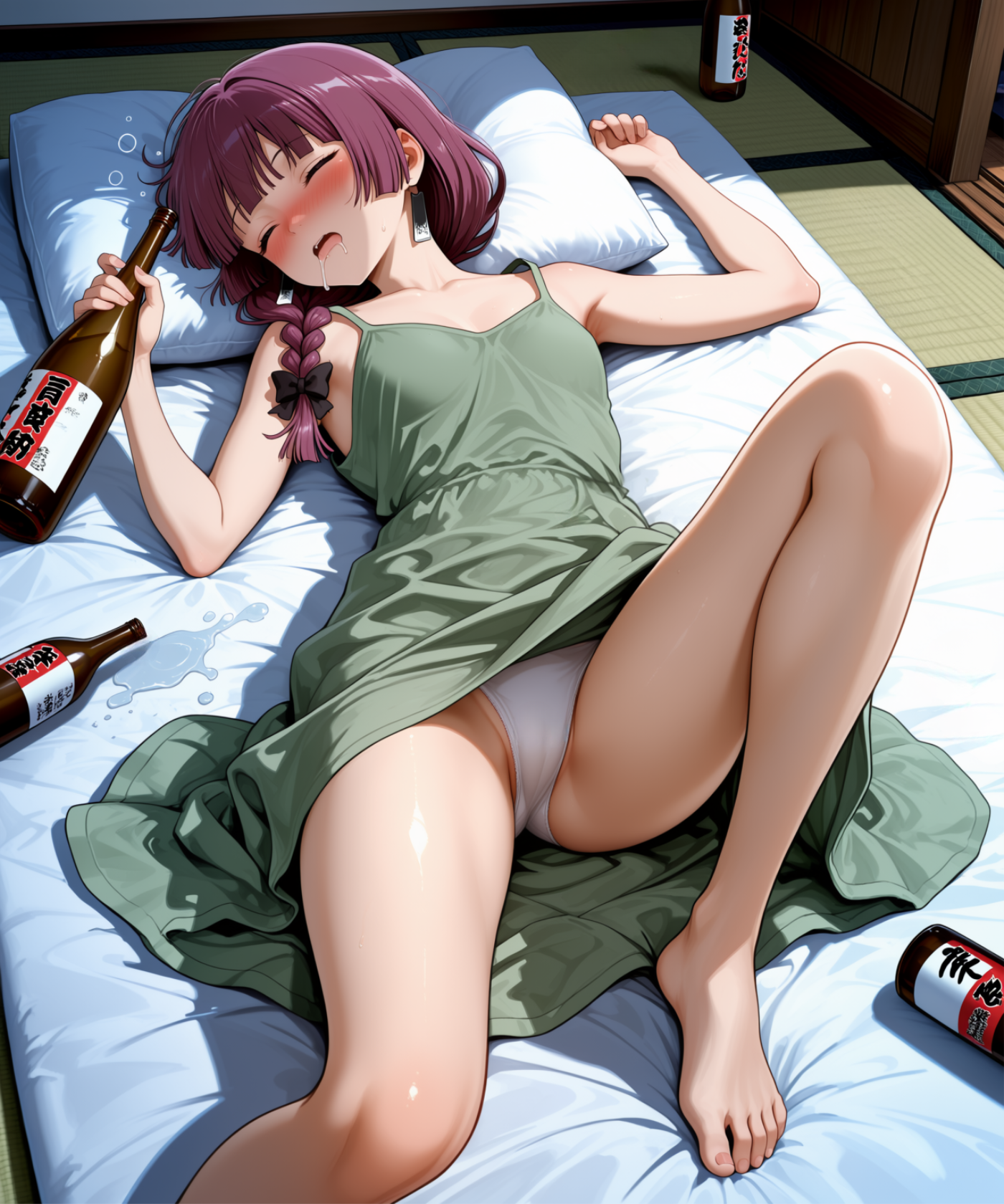 きくりさんと宅飲み（翌朝）