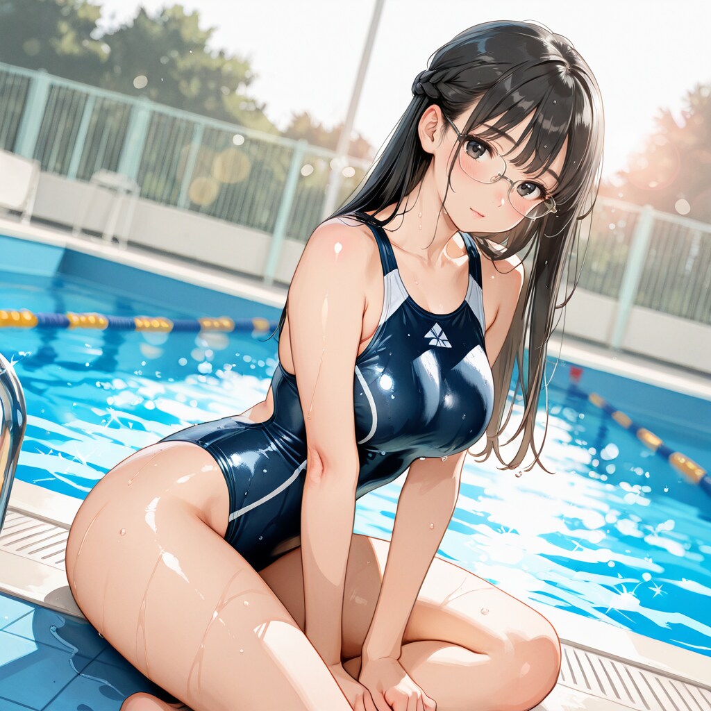 スク水（青）