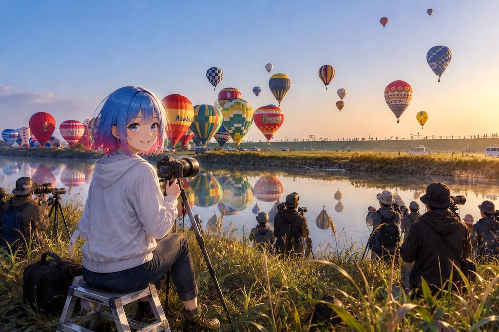 🎈雫ちゃん旅日記🎈佐賀インターナショナルバルーンフェスタ