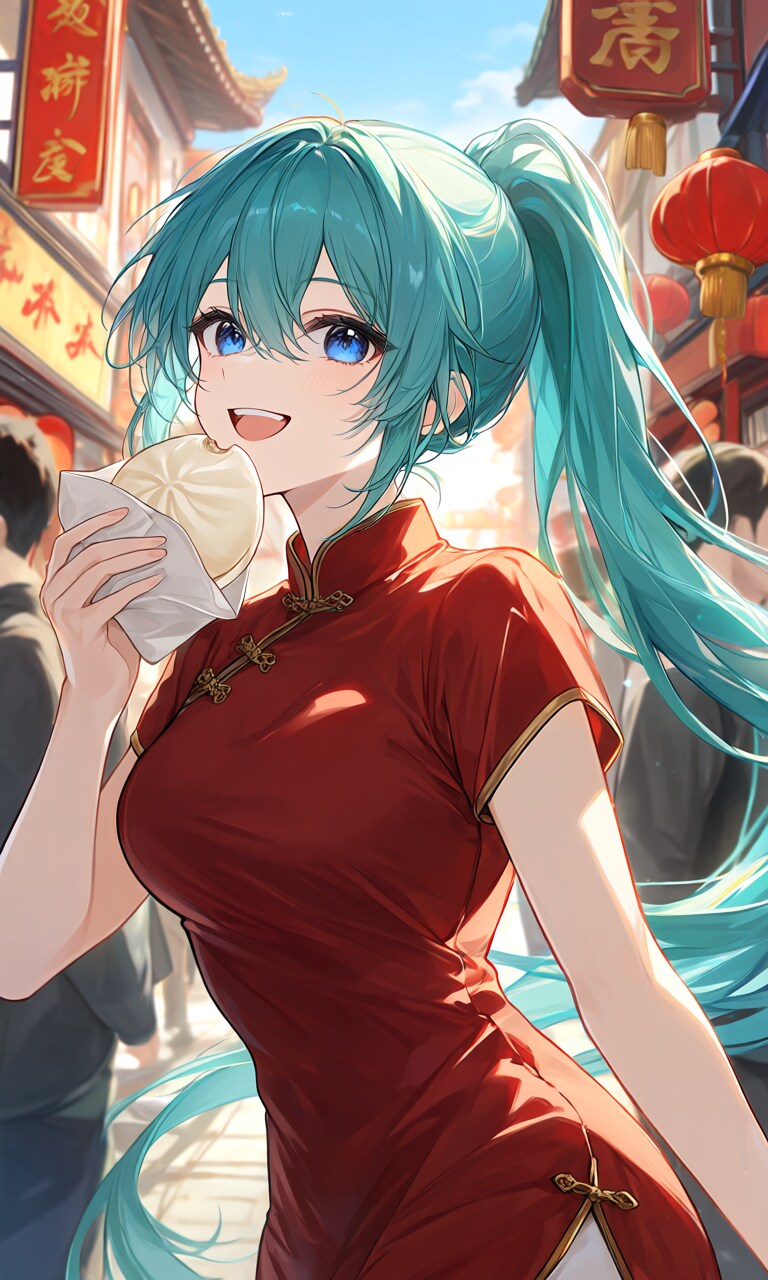 中華まんおいしい | の人気AIイラスト・グラビア
