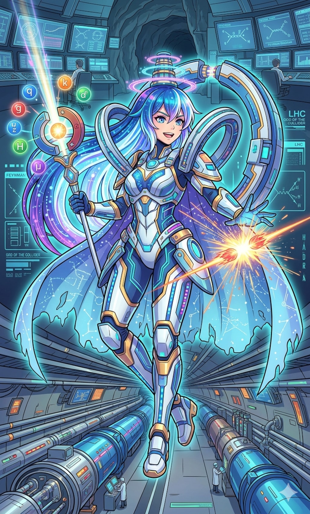 【擬人化守護神Ⅱ】大型ハドロン衝突型加速器の守護神