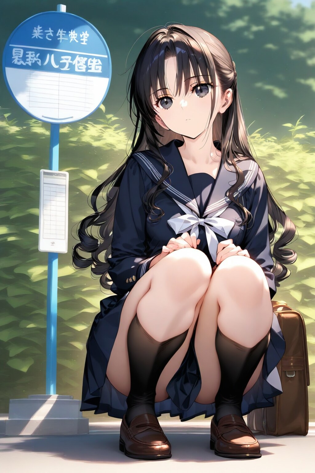 バス待ち