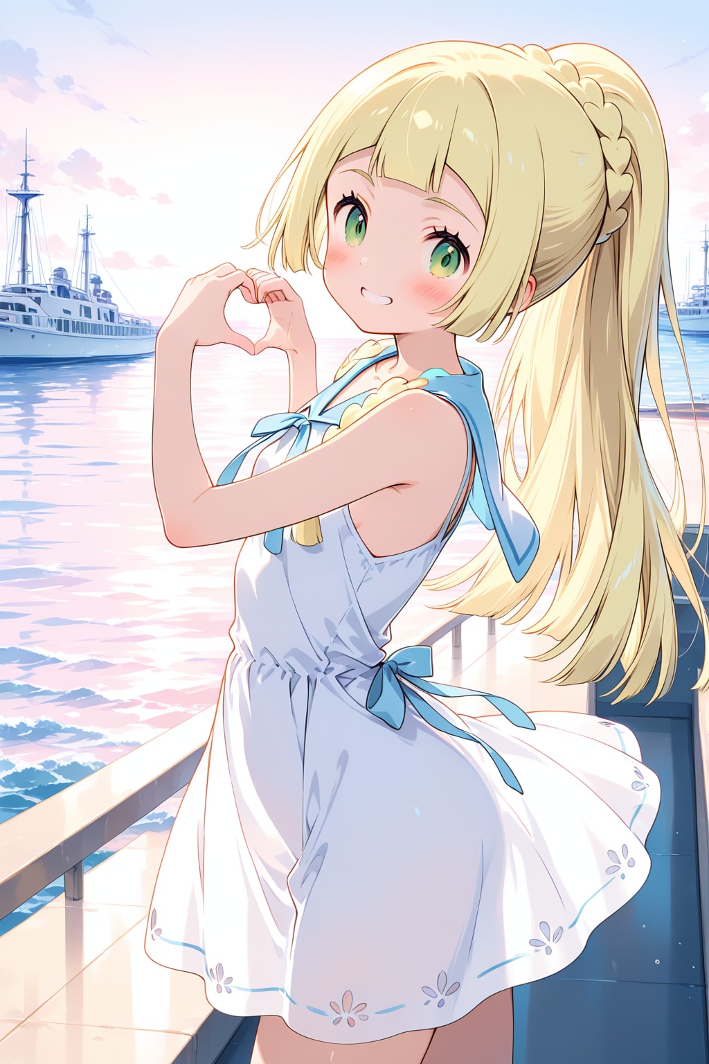 推しヒロイン『ポケモン：リーリエ』 | の人気AIイラスト・グラビア