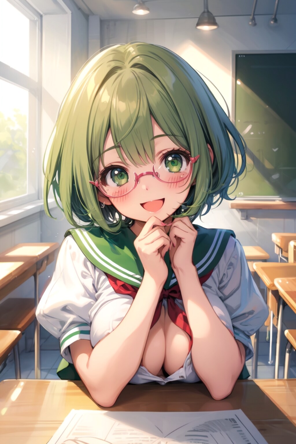 今日の放課後はおっぱい揉みますか？たかし先輩❤️