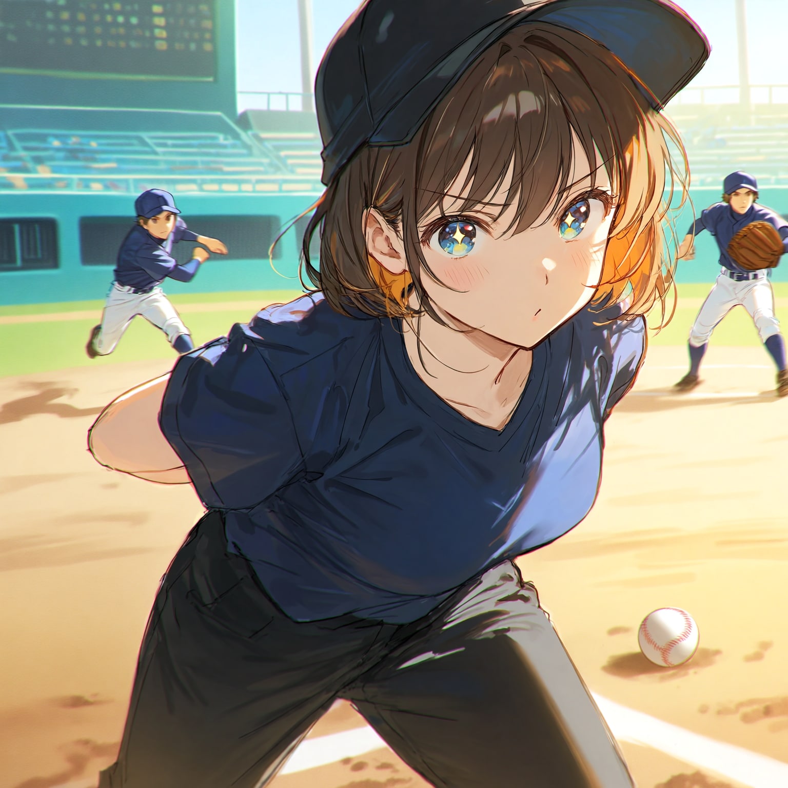 しっかりジャッジ。