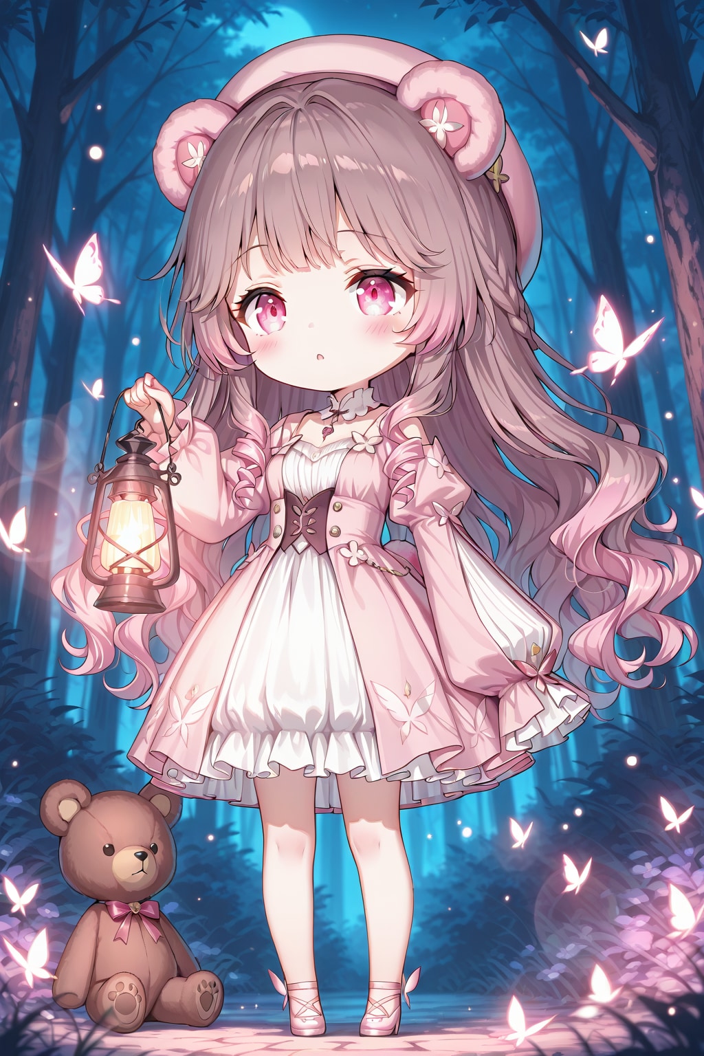 夜の森（妖精の森）