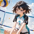 ビーチバレー 4枚目