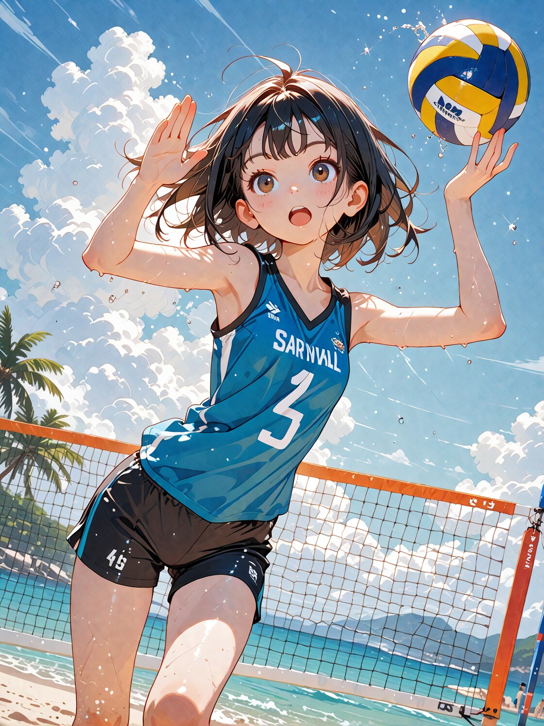 ビーチバレー