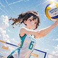 ビーチバレー 7枚目