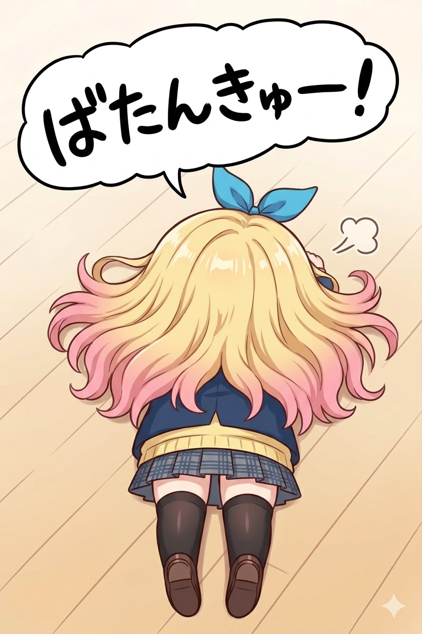 私頑張った…