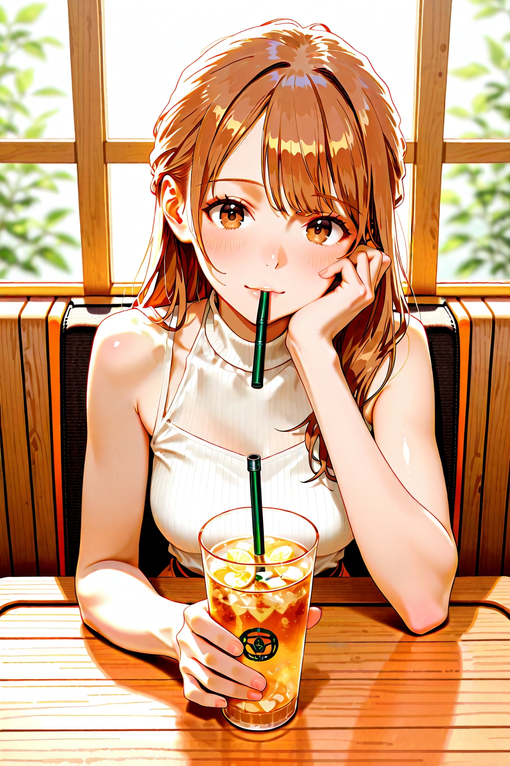一口飲む？