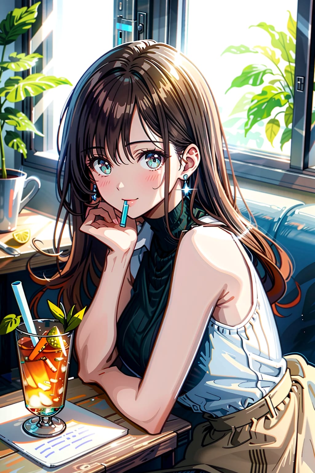 一口飲む？