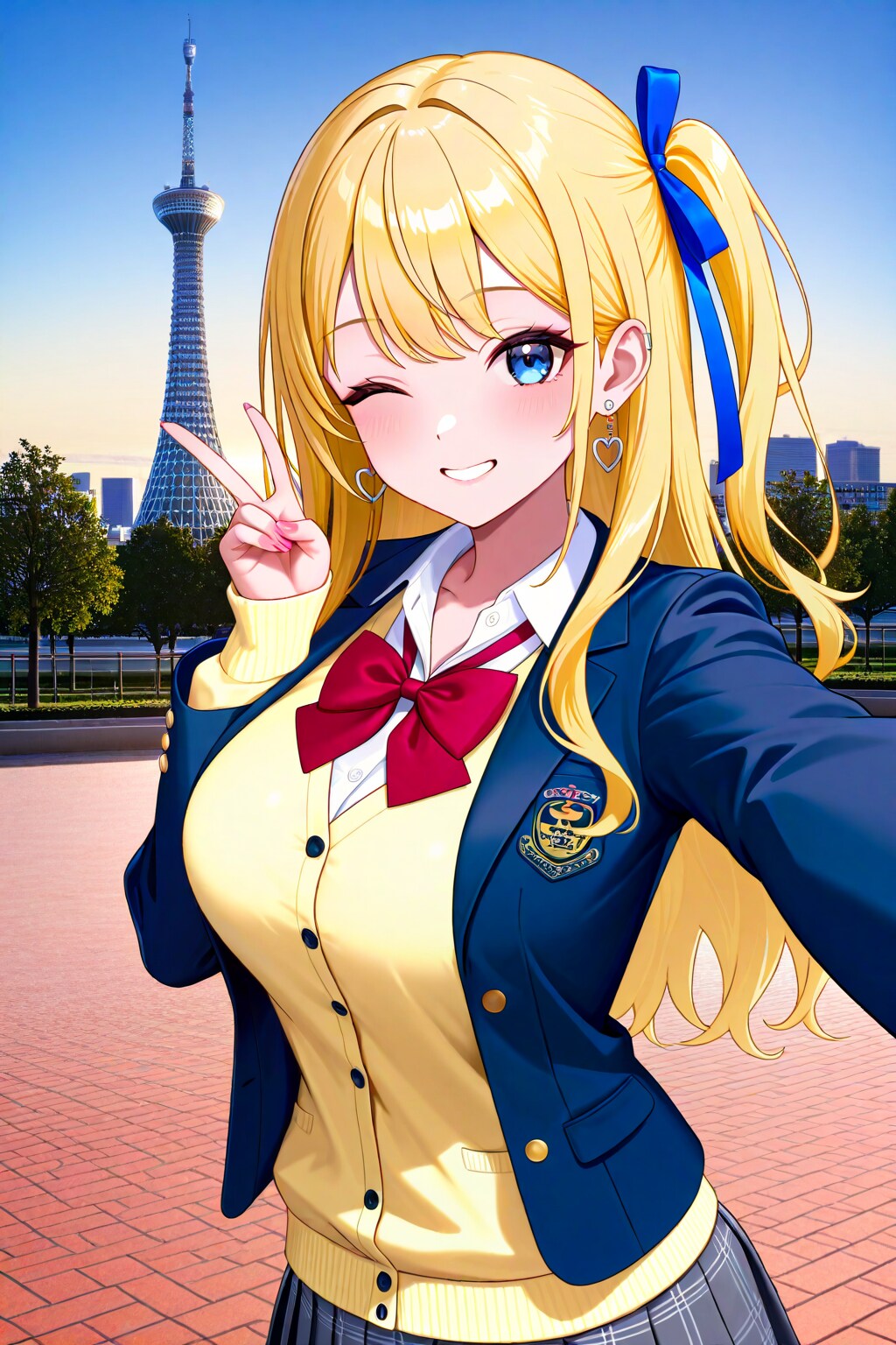 ナミちゃんと東京スカイツリー